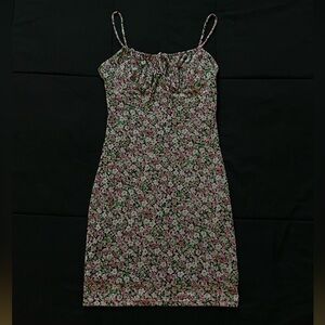 Liz & Sara green and pink floral dress